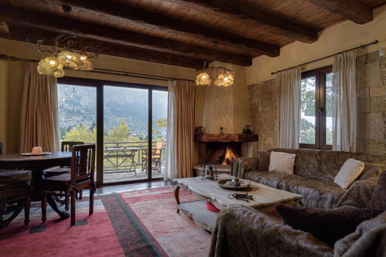 Parnassus Dreamwood Chalet Eptálofos Esterno foto