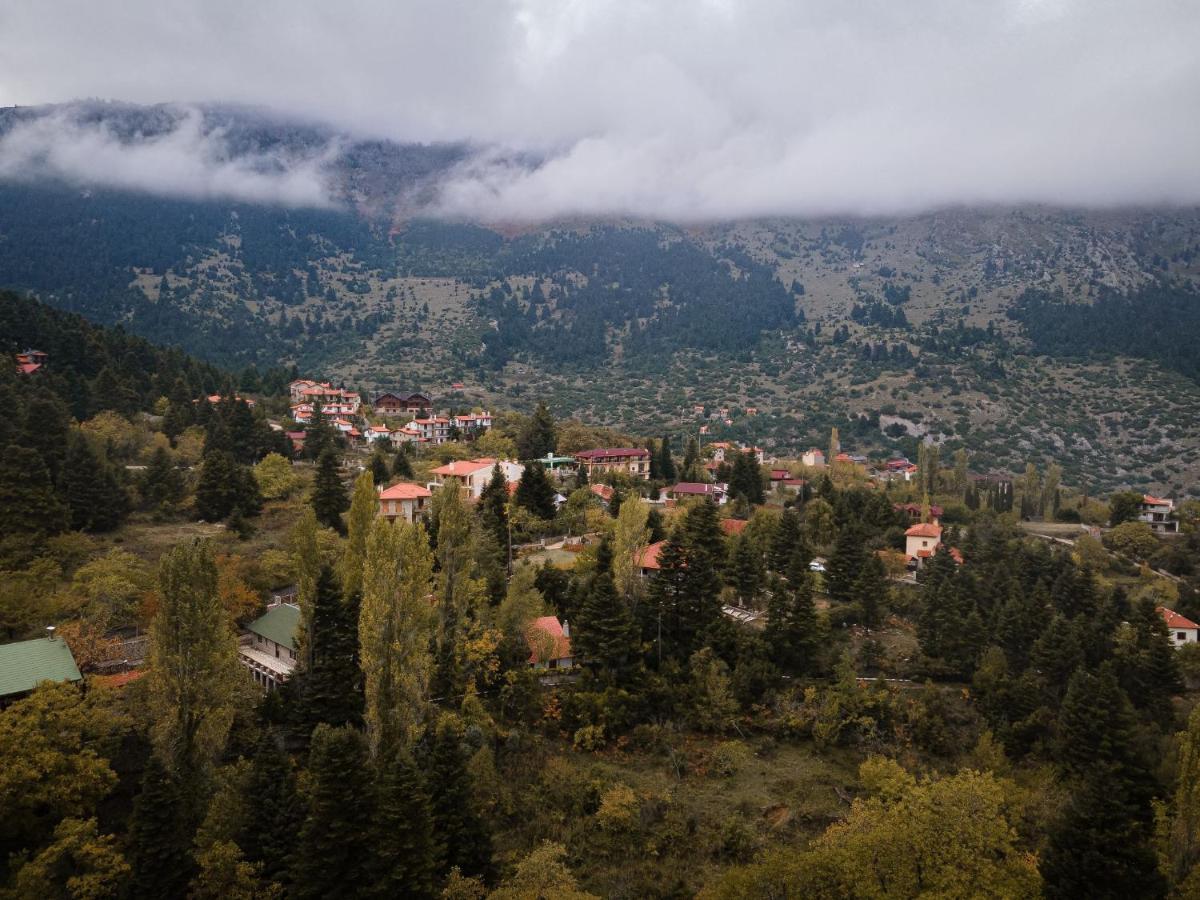 Parnassus Dreamwood Chalet Eptálofos Esterno foto