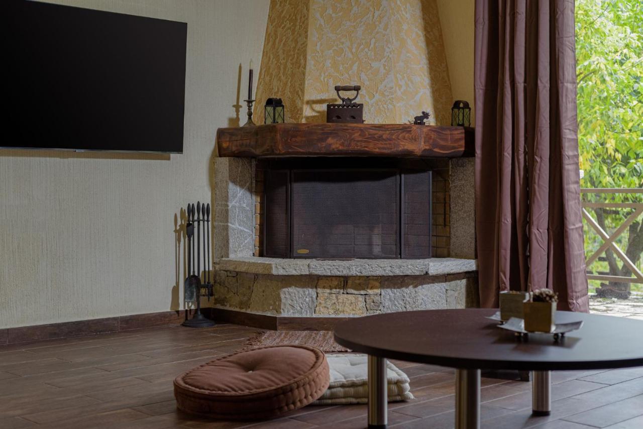 Parnassus Dreamwood Chalet Eptálofos Esterno foto