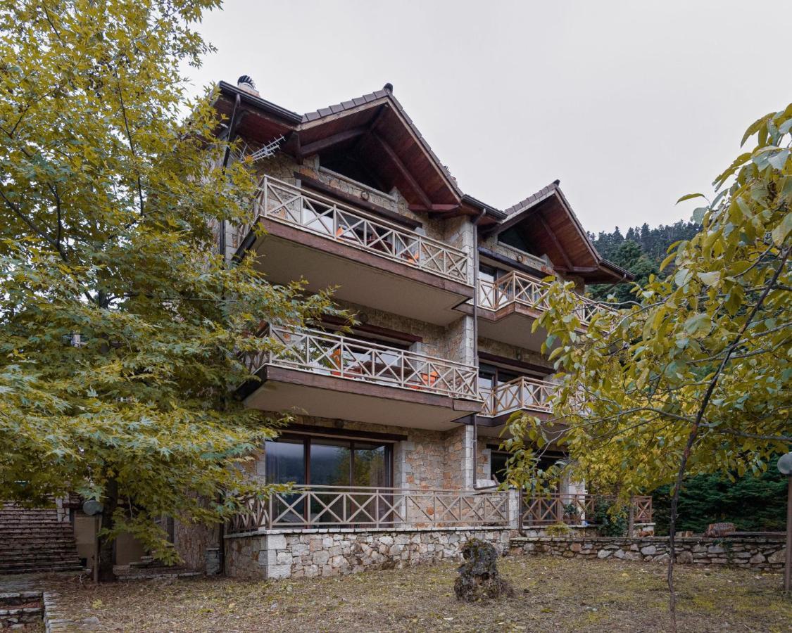 Parnassus Dreamwood Chalet Eptálofos Esterno foto