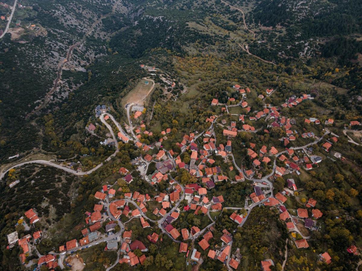 Parnassus Dreamwood Chalet Eptálofos Esterno foto