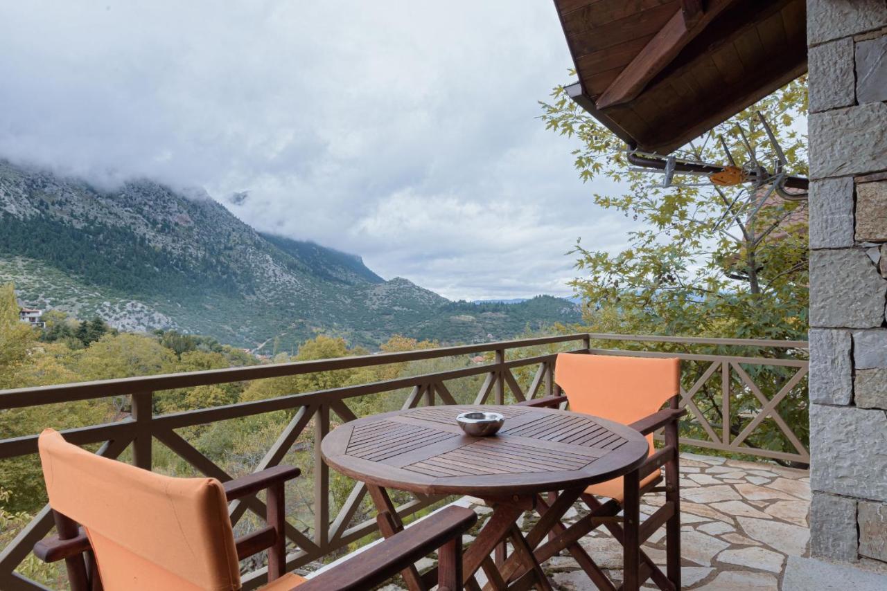 Parnassus Dreamwood Chalet Eptálofos Esterno foto